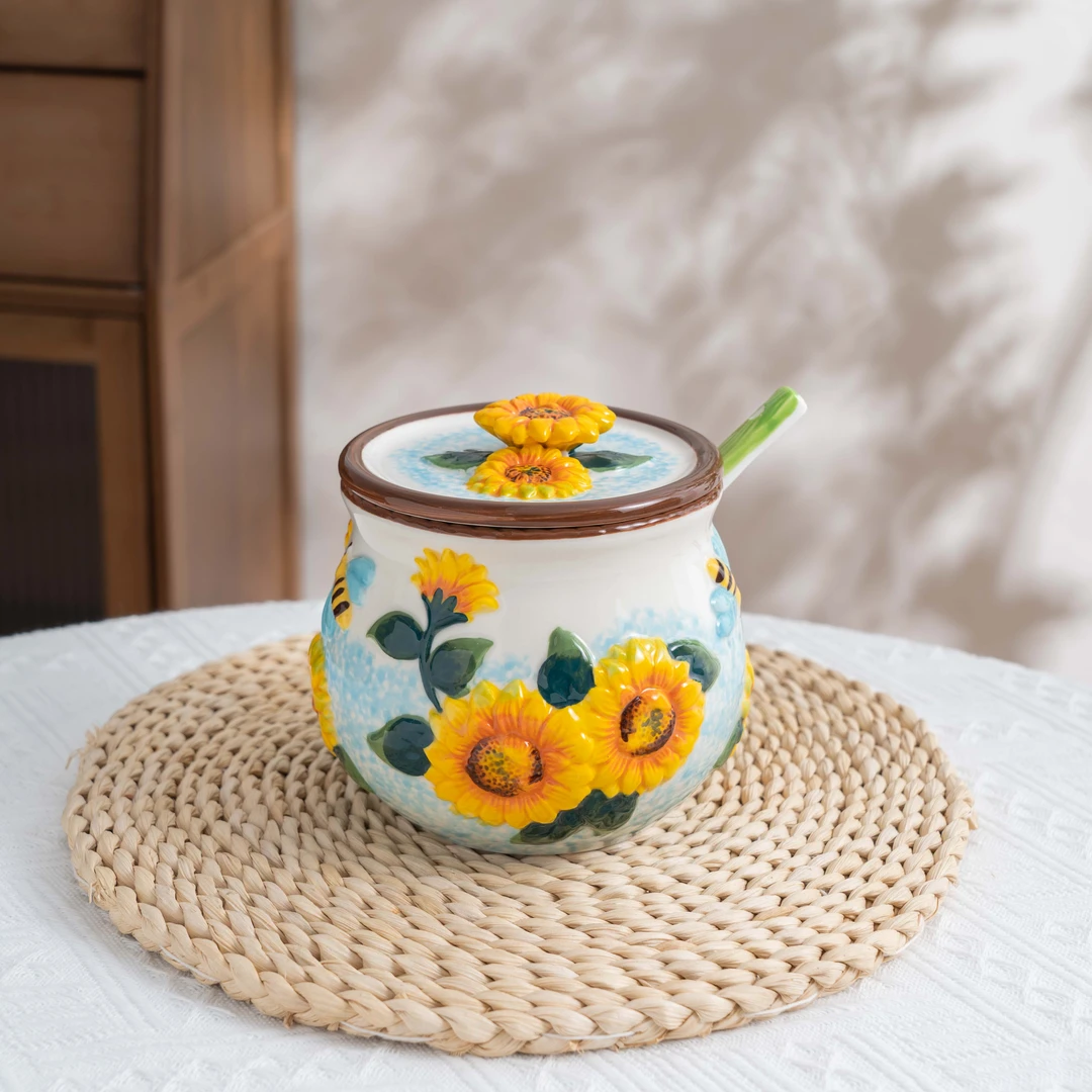 【SILESIA/出口原单】向日葵-猪油罐油泼辣子罐