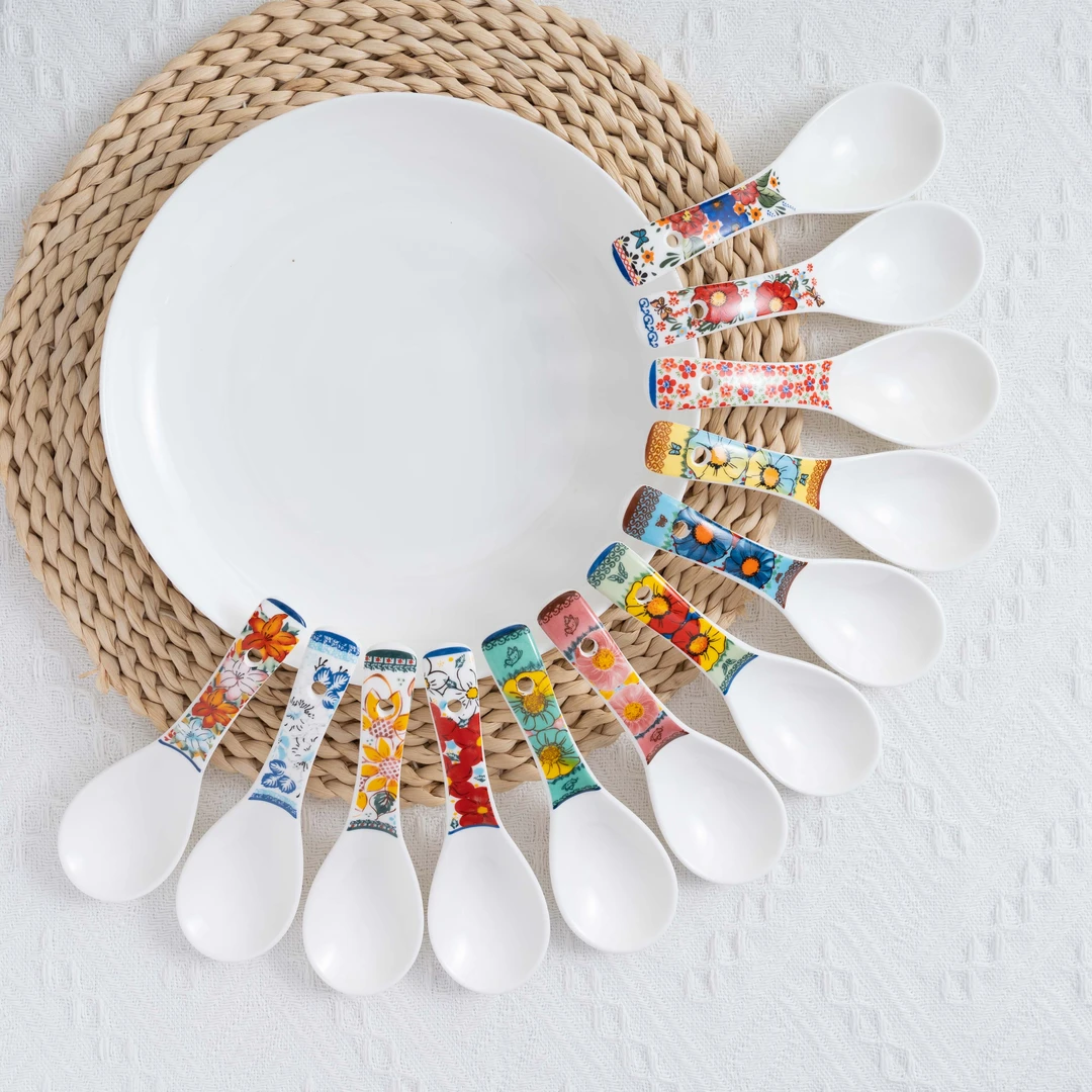 【SILESIA/出口原单】色彩-小勺子（6个装）