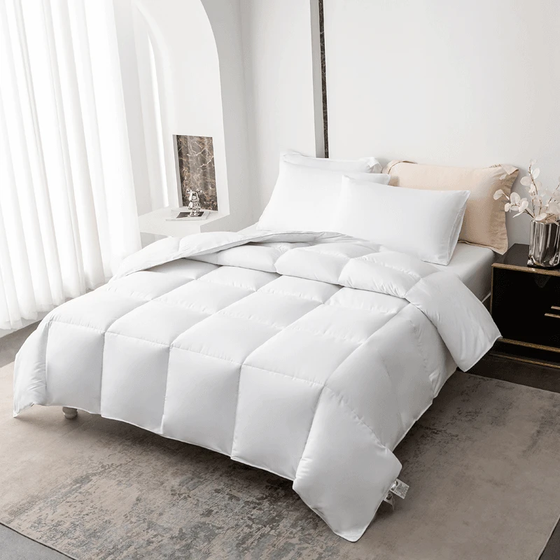 30天试睡！2025年新款羽丝绒被双人被加厚轻盈保暖（约5斤）QT21-3