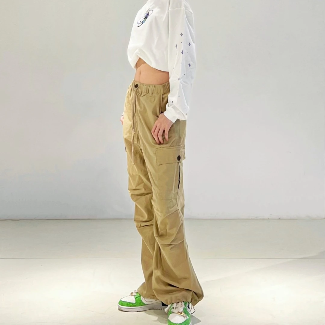 【小橘同款】OG2022F&M 三周年限定 梭织工装裤 降落伞裤