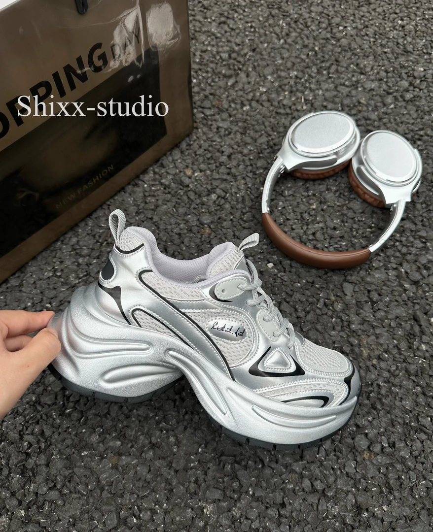 【筱筱】闪耀银河｜春季新款增高休闲百搭运功时尚/老爹鞋