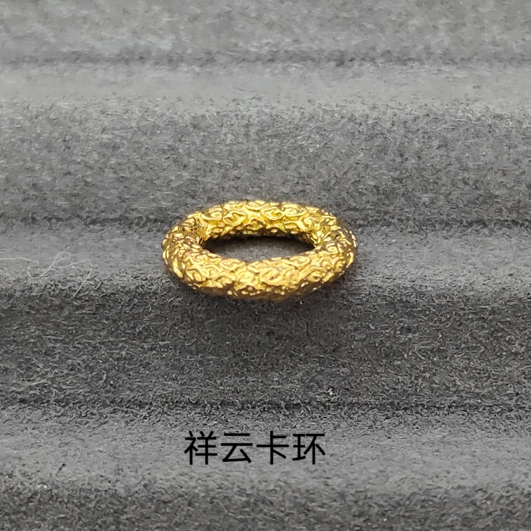 铜吊坠 8K祥云卡环卡子猴头凤眼金刚星月老型108DIY文玩配饰