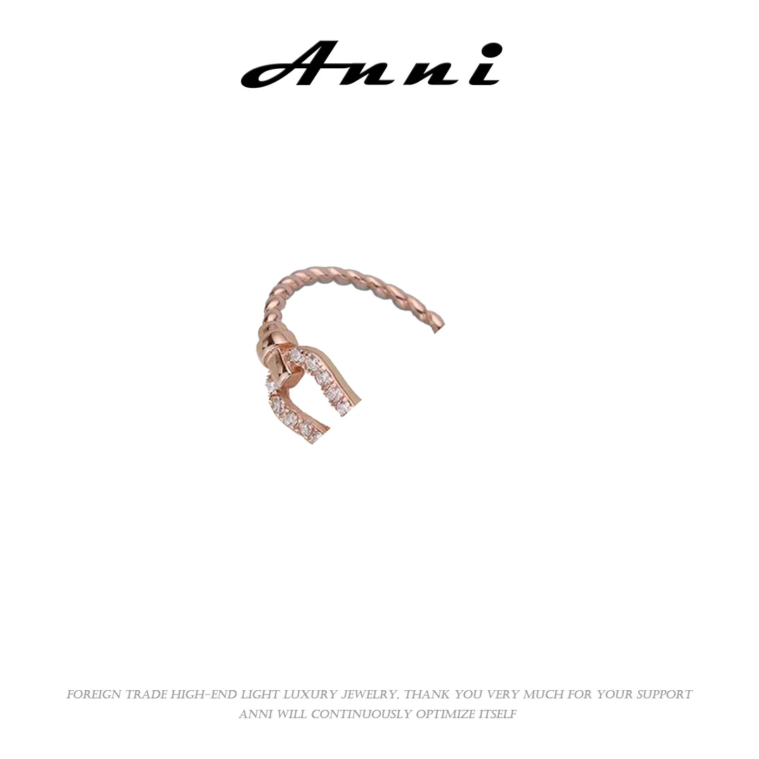 Anni轻奢【D1286】时尚气质简约精致小众百搭优雅戒指6