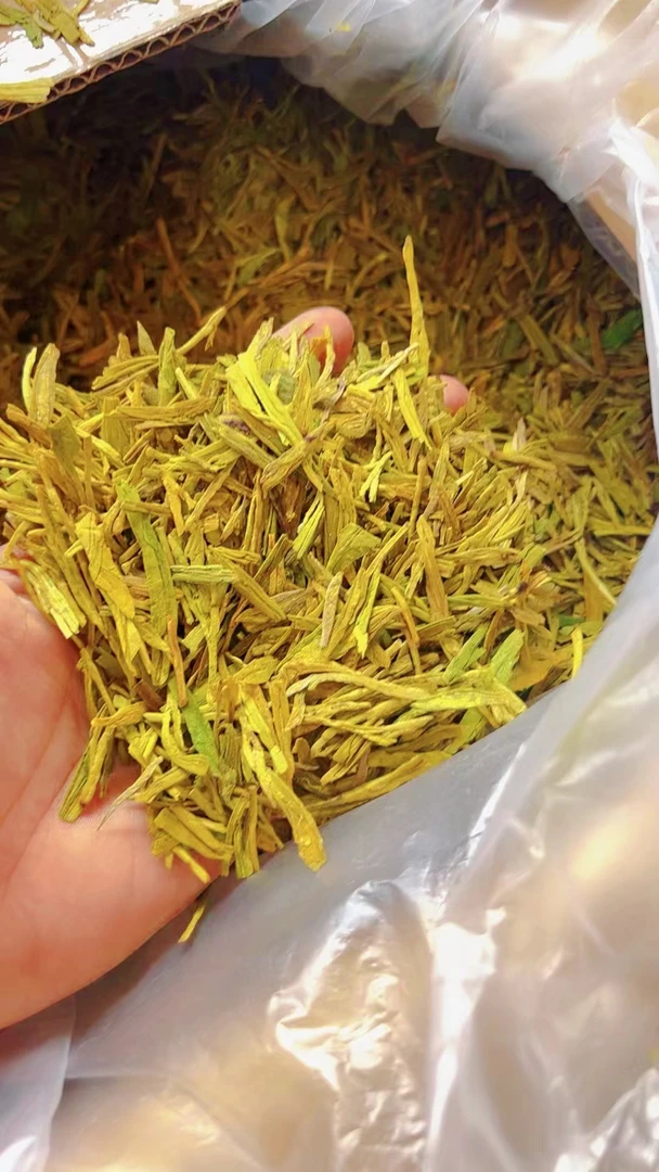 7B新茶口粮黄金芽扁形茶买一斤送50克