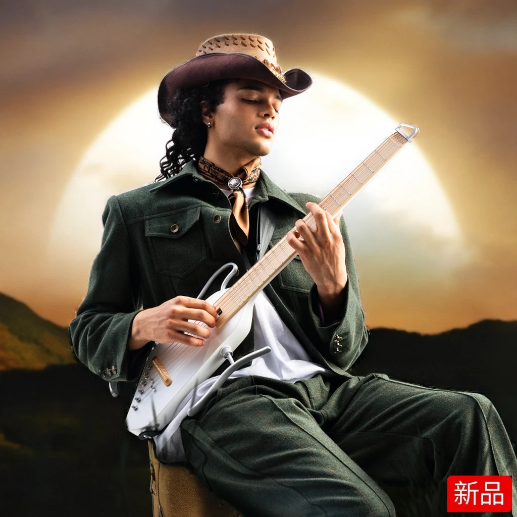 Donner唐农HUSH-IPRO便携智能轻音木吉他自带效果器专业级演奏