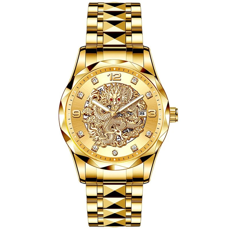 瑞士注册品牌AIYISHI全新未使用系列高档时尚男士腕表-2059-GWX