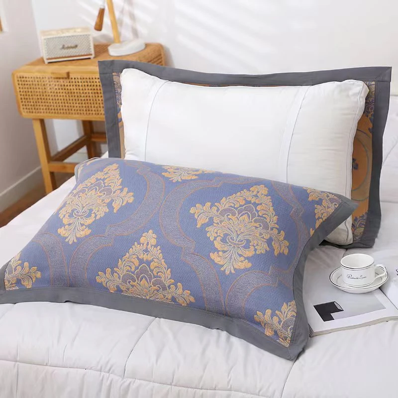 【华秀】枕巾一对两条装 52*78家用加厚枕头巾透气