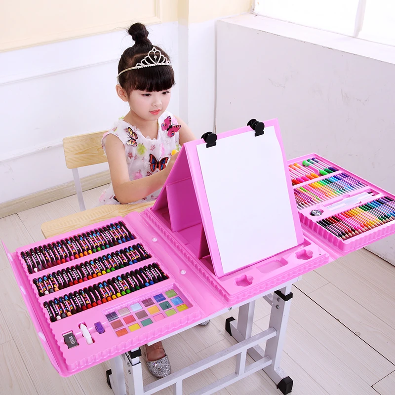 水彩笔套装小学生美术专用绘画套装礼盒儿童画画工具彩笔入学礼物