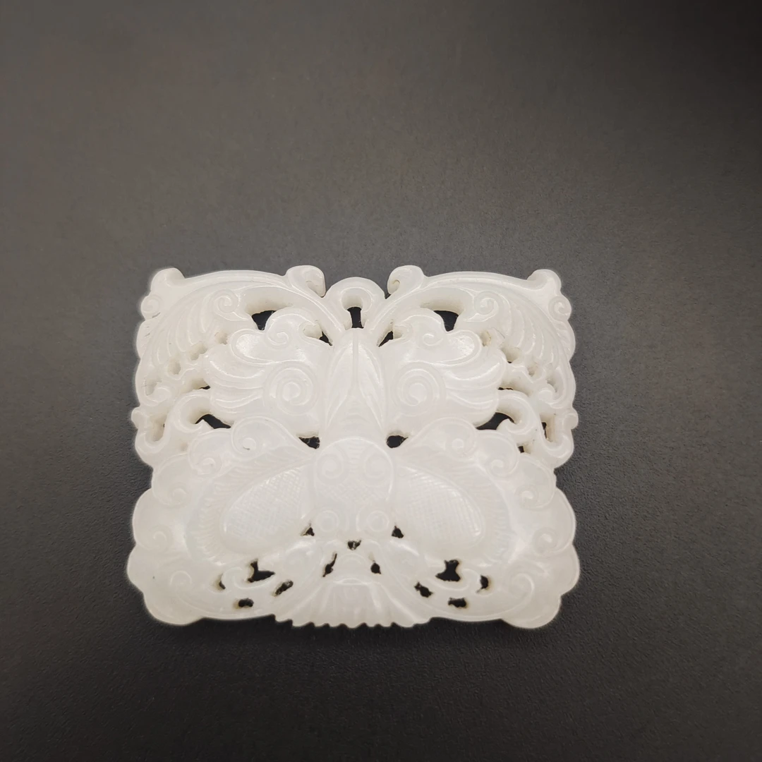 清代玉蝴蝶佩405507/收藏/传承/【友谊文物商店】