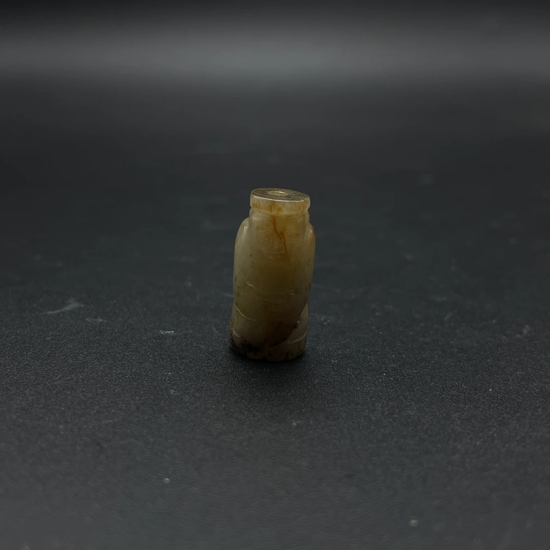 清代玉童子勒子/243577/收藏/传承/【友谊文物商店】