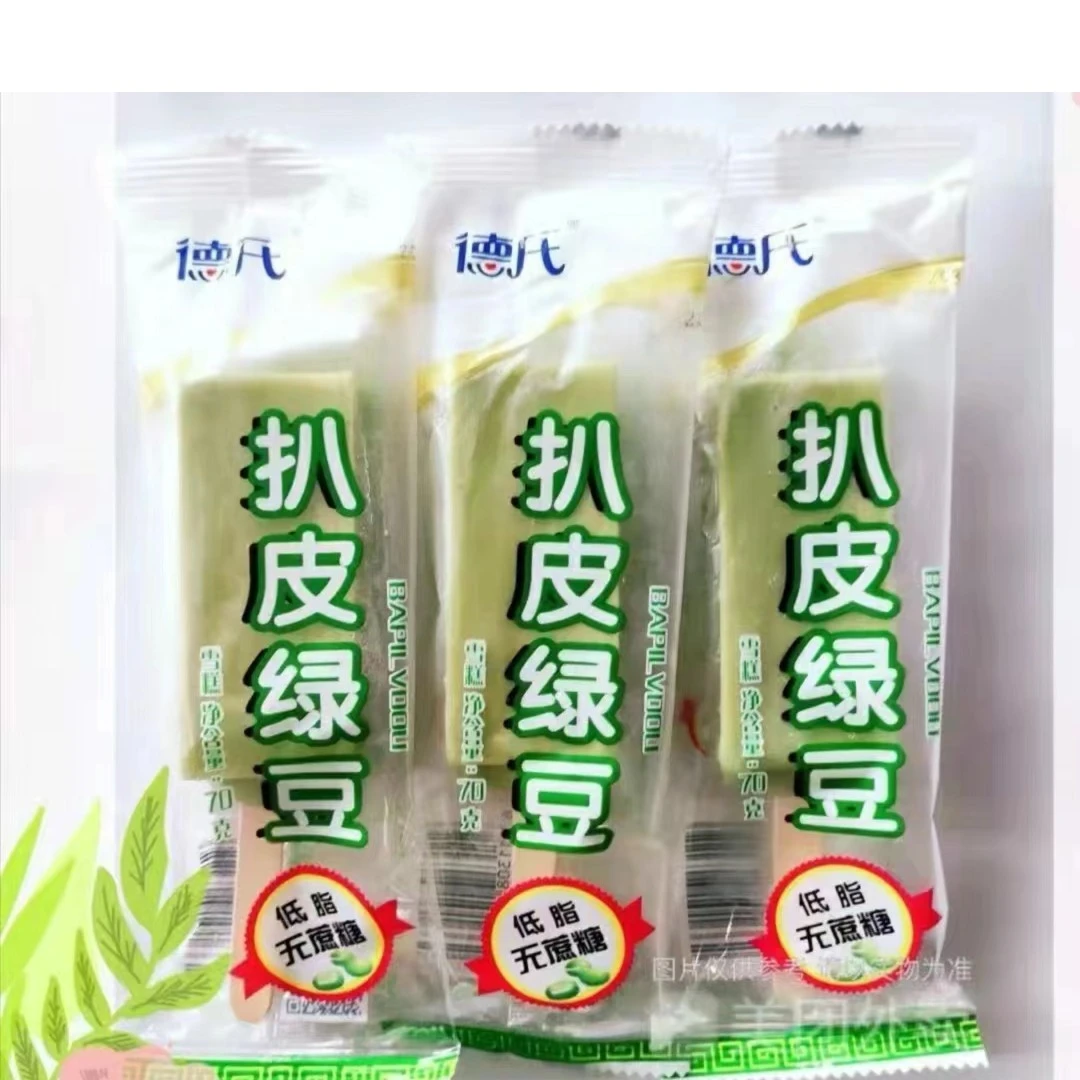 德氏扒皮绿豆雪糕4支
