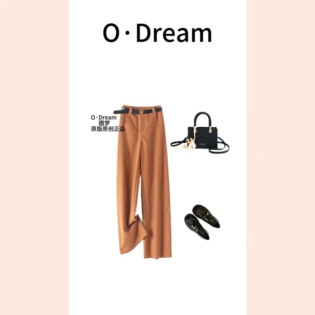 2025新春夏季新品赛天 丝棉夏季高腰修身A字阔腿裤女垂感气质通勤