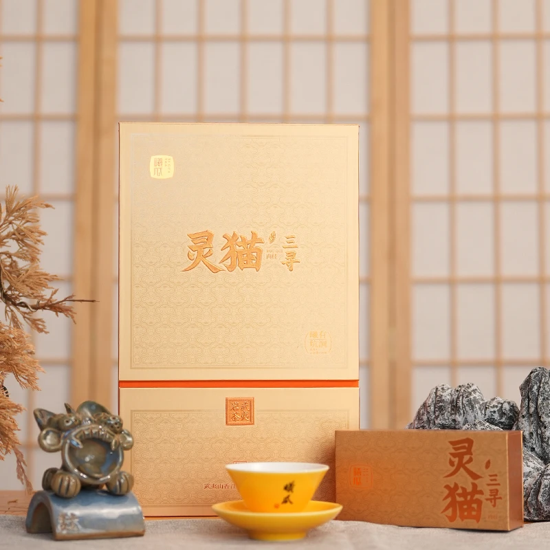 XIGUA/曦瓜三寻猫耳石肉桂茶叶马头岩肉桂岩茶武夷岩茶茶叶礼盒装