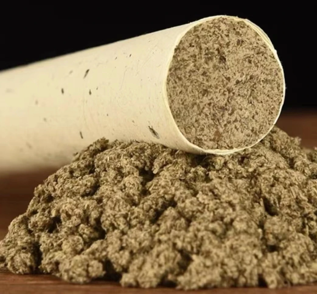 湖北蕲春李时珍蕲艾条家用三年陈纯艾绒条艾柱艾草条艾灸条