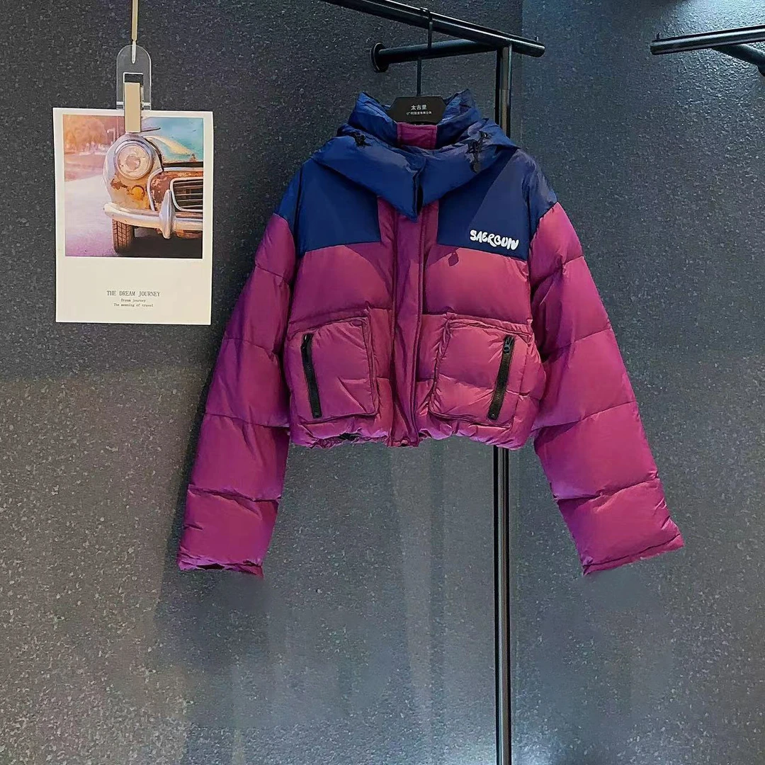 编码‘26’【贵柜上新】23s冬季新品&高级感撞色设计保暖白鸭羽绒服