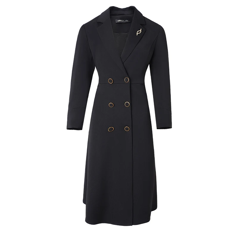 7348爱朴女装外套大码胖mm显瘦遮肉2024年秋季时尚气质中长款风衣