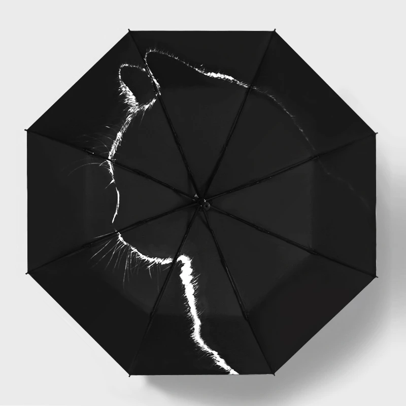 雨伞自动收缩全自动ins风雨伞男生简约个性潮网红雨伞防紫外线