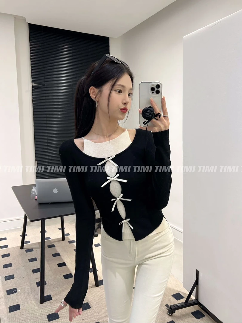 金金严选  (3203#库)  气质修身设计感上衣  KC