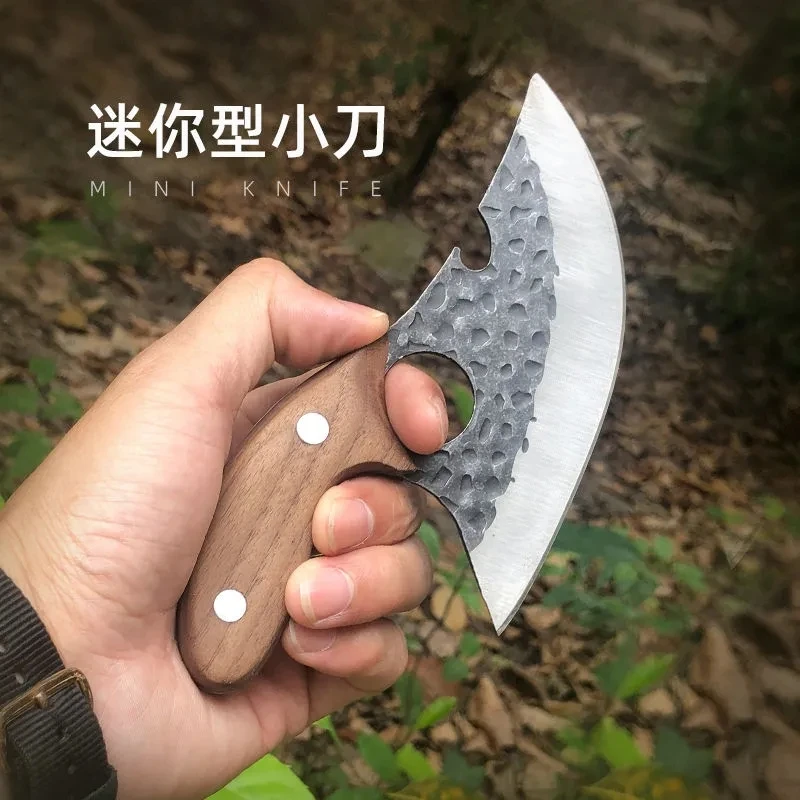 阿张烧烤吃肉小翼虎多功能组合工具材质刀刃迷你户外野营杀鱼切肉