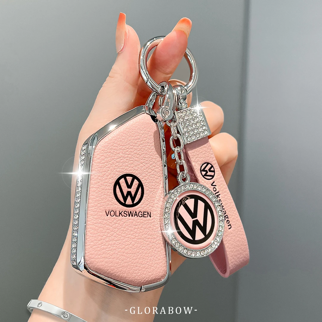 2025款新大众id3钥匙套id4高尔夫8途观lpro途昂X揽境巡高级女壳扣