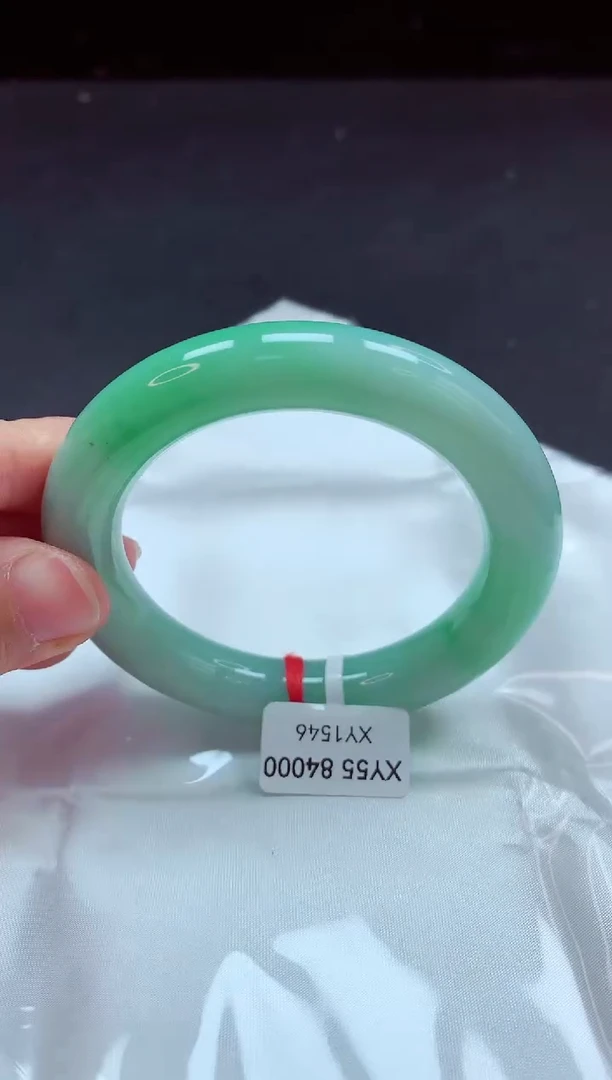 【闪购商品】翡翠手镯未镶嵌镯子55