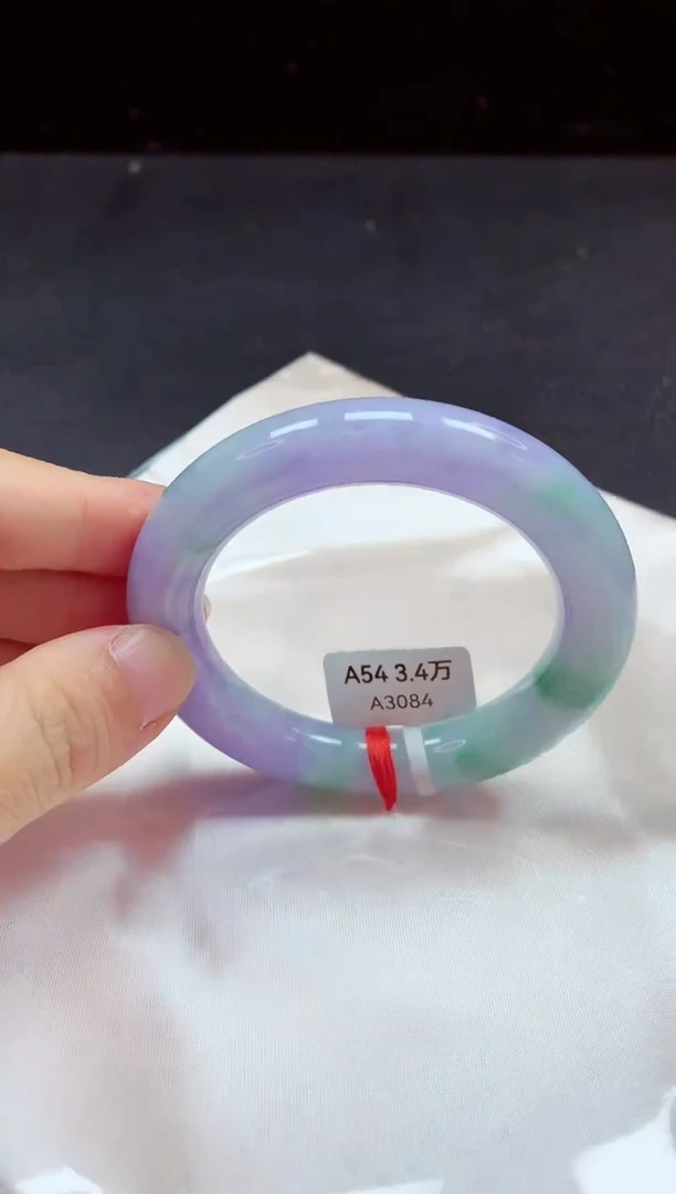 【闪购商品】翡翠手镯未镶嵌镯子54