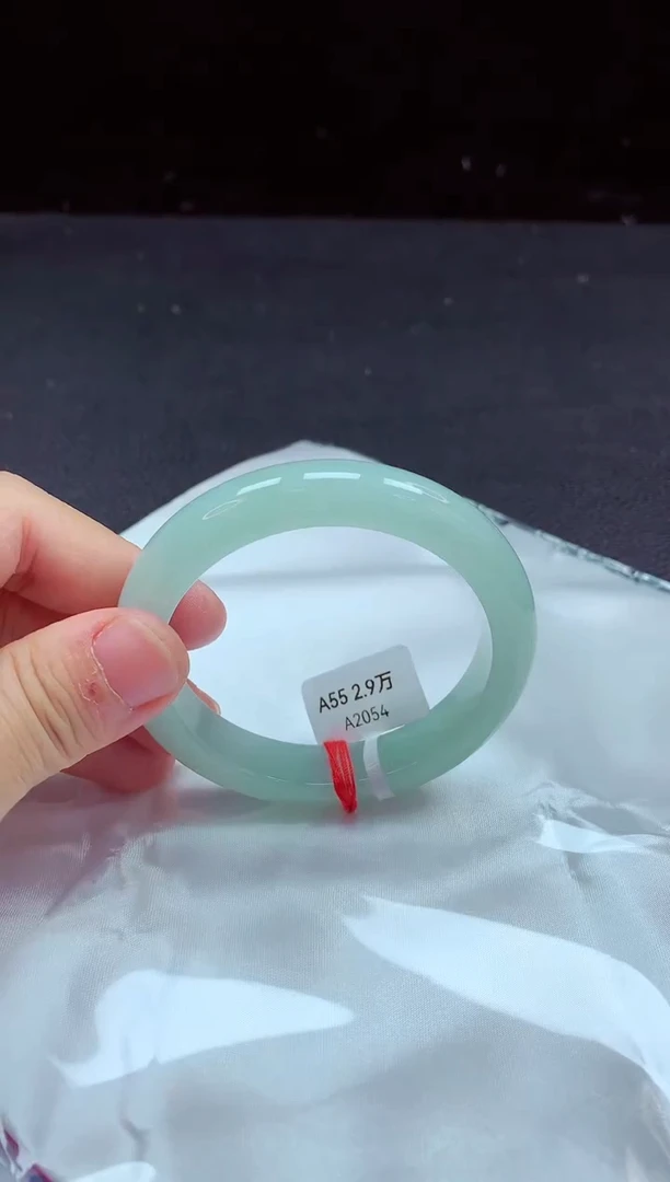 【闪购商品】翡翠手镯未镶嵌手镯55