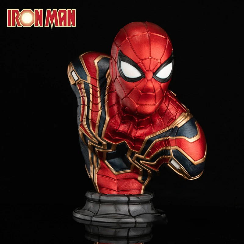 gk优质大号蜘蛛侠半身像复仇者联盟手办模型雕像