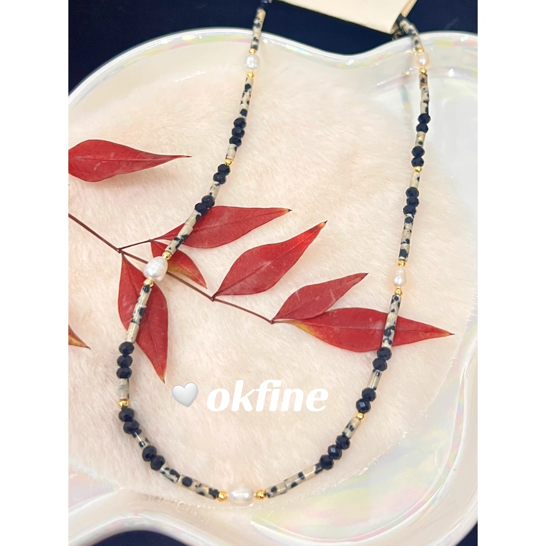 铜合金项链 3074  OKFINE高定饰品简约项链轻奢气质手工