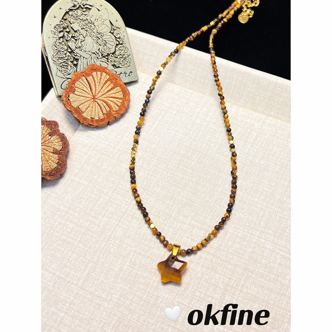 铜合金项链 3193 OKFINE高定饰品简约项链轻奢气质手工复古