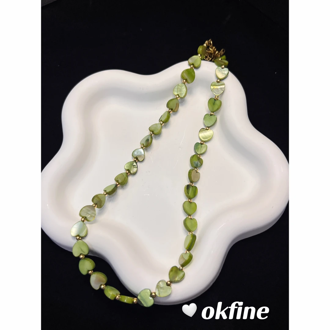 铜合金项链 2478  OKFINE高定饰品简约项链轻奢气质手工