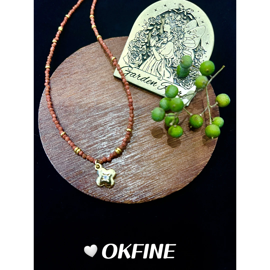 铜合金项链 3067  OKFINE高定饰品简约项链轻奢气质手工