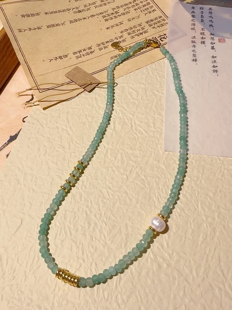 钛钢项链 2323 OKFINE高定饰品简约项链气质时尚小众