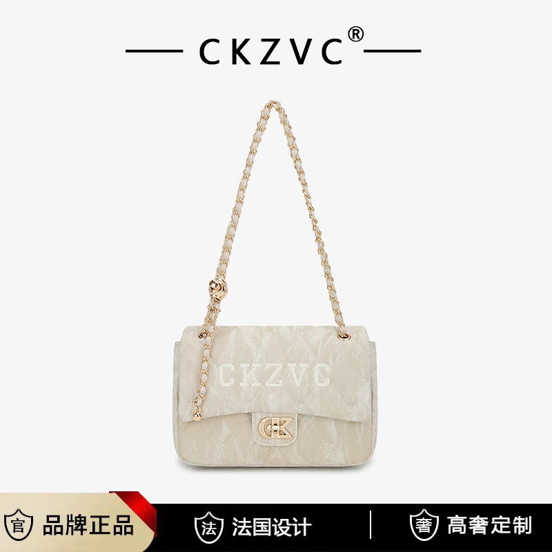 包包女2024新款小香风菱格包单肩包链条包Y6352