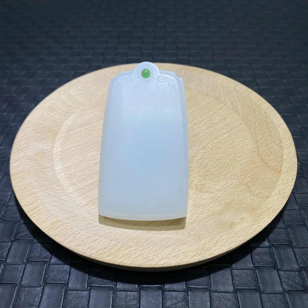 精品高端和田玉平安牌