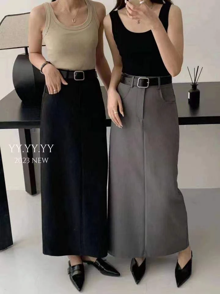 罗罗家半身长裙秋款