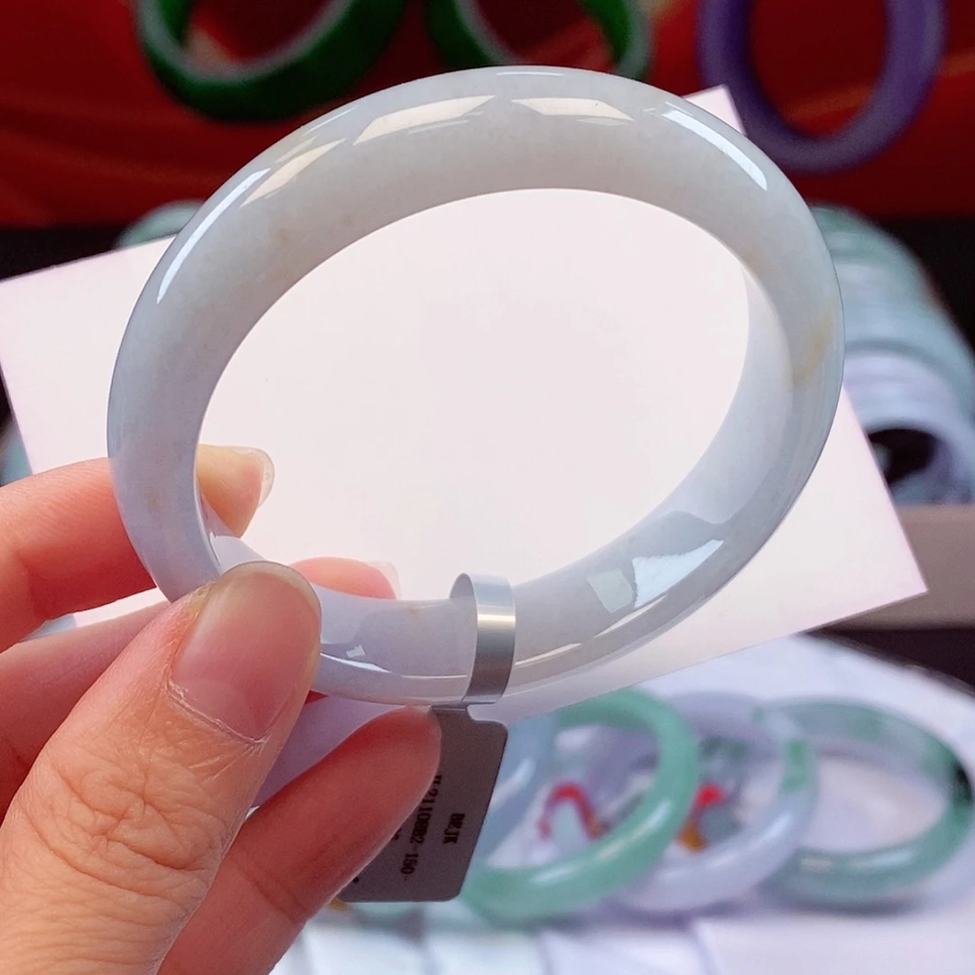 翡翠手镯未镶嵌手镯55