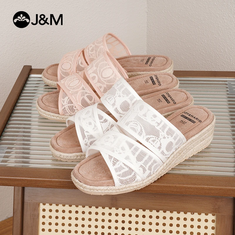 J&M/快乐玛丽女鞋沙滩鞋23夏季新款小众百搭鞋子凉鞋女拖鞋86229W