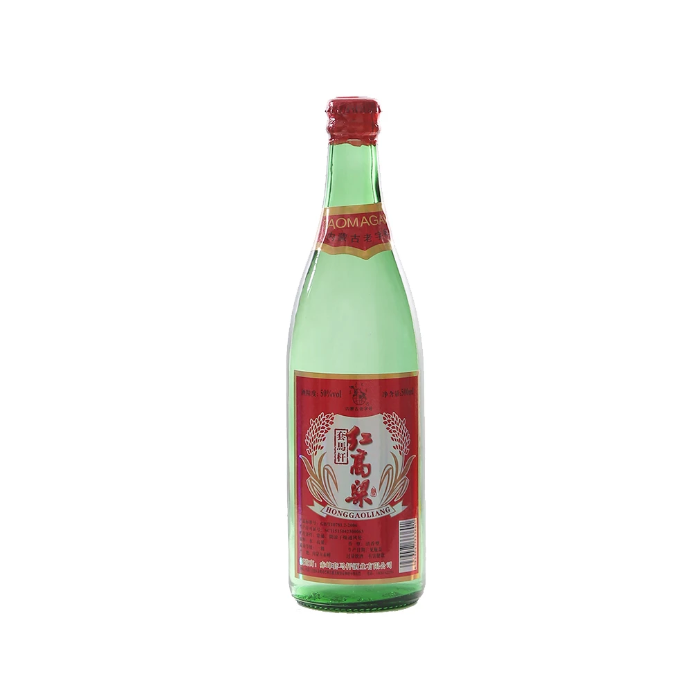 套马杆红高粱酒 (2018年)清香型白酒 纯粮固态酿造 瓶装50度500ml