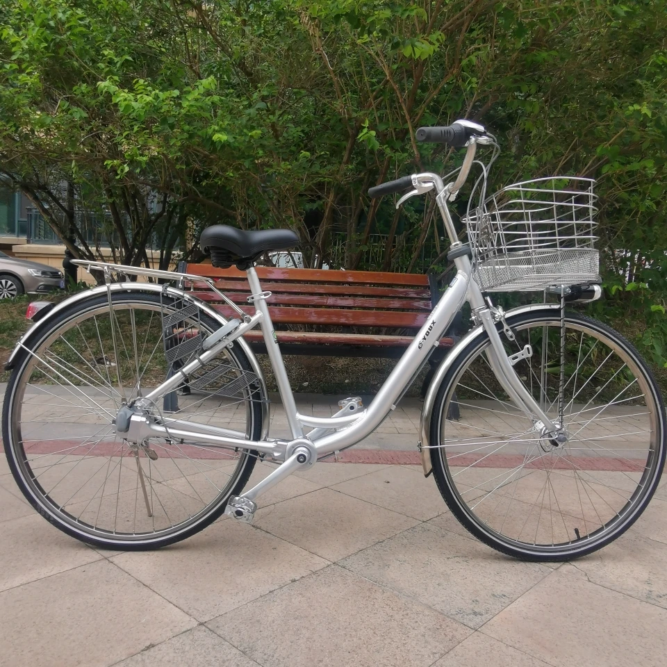 日本 单车 26寸 内变速 无链条 轴传动 自行车