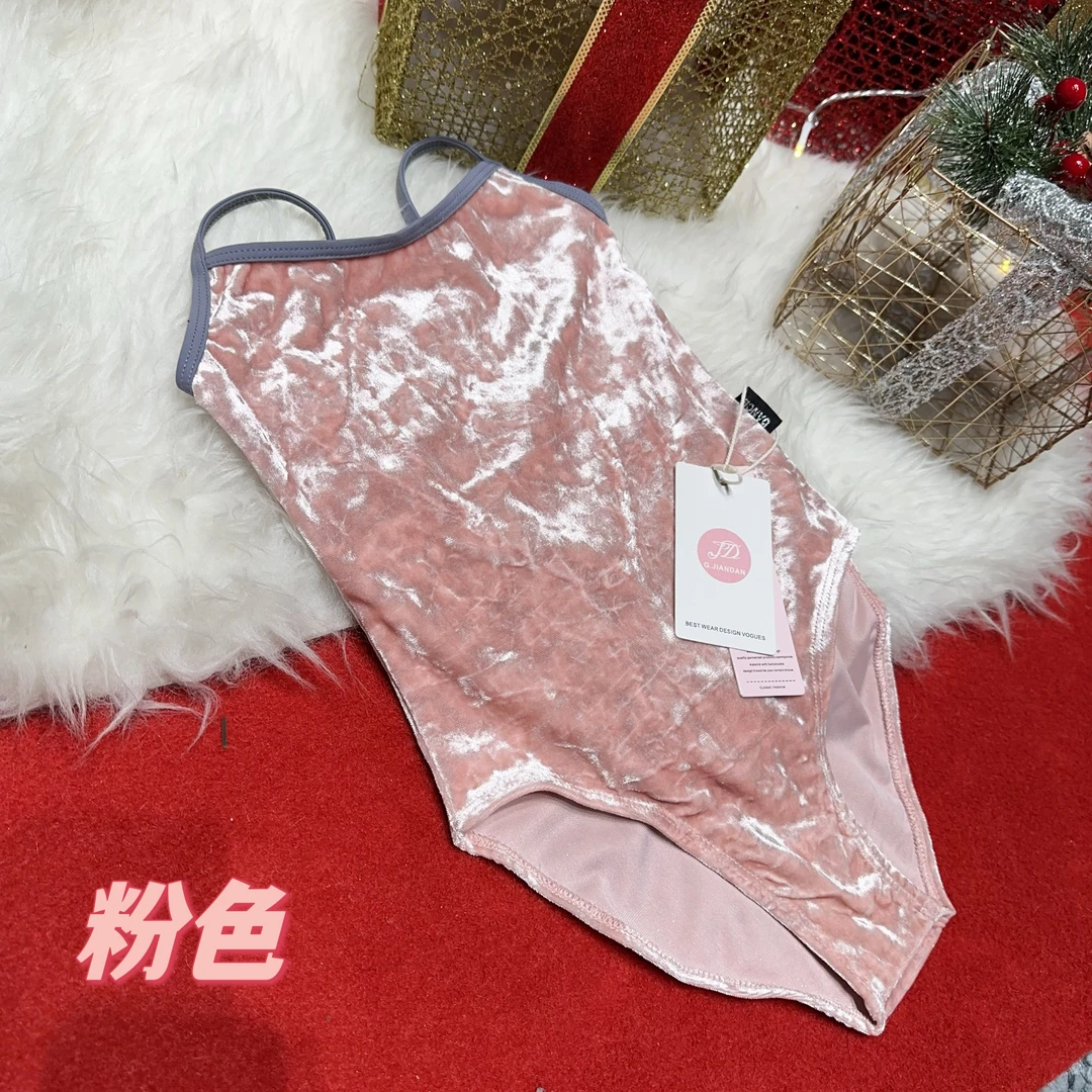 舞伊丹芭蕾舞丝绒高胯体服