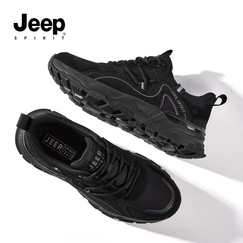 JEEPSPIRIT吉普官网官方专卖店男鞋春季款2025新款软底休闲运动鞋
