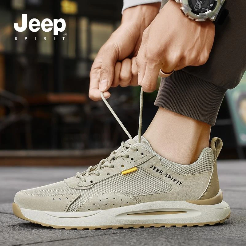 JEEPSPIRIT吉普官网官方专卖店鞋潮鞋百搭运动男鞋春季款2025新款