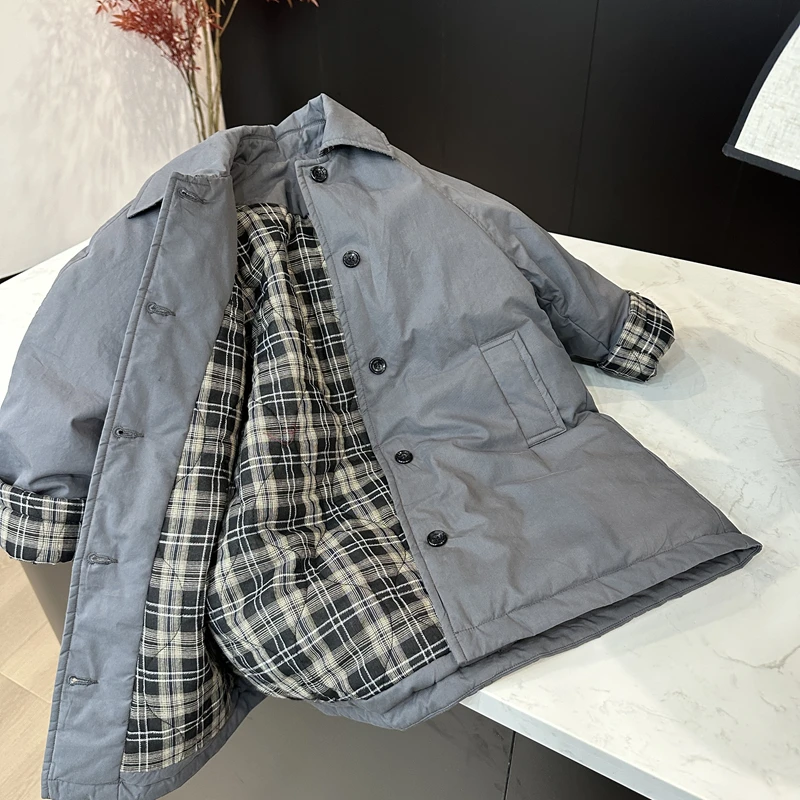 【现货】leomama童装女童棉衣儿童冬装女大童洋气秋冬加厚棉服外套
