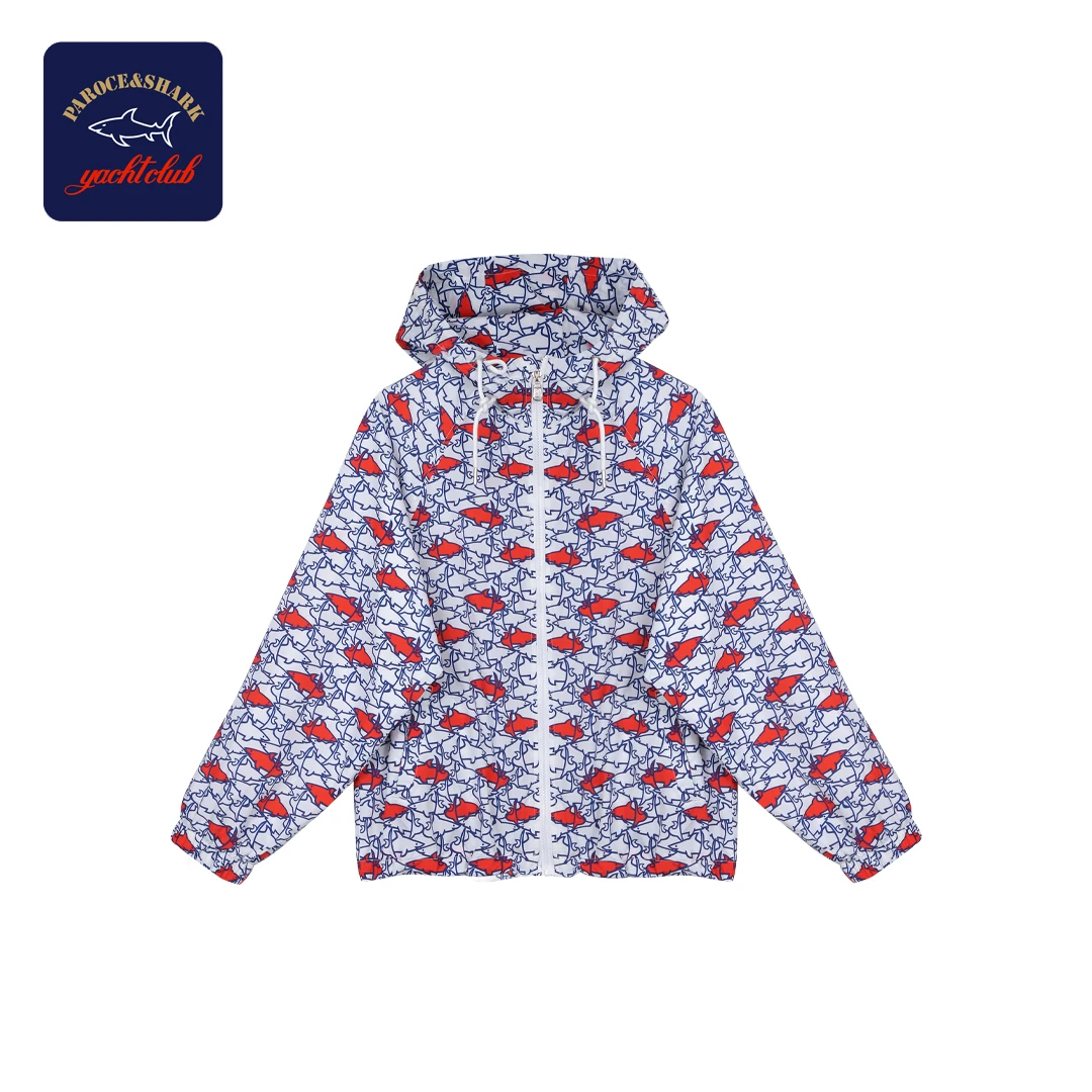 PAROCE&SHARK【高奢订购】2024新款户外连帽休闲防晒服LS2446