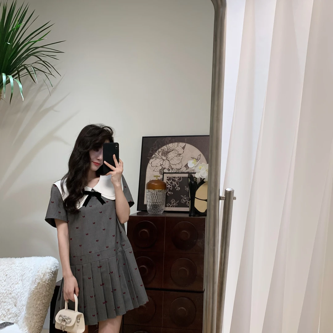 【夏日邂逅连衣裙】原创设计师女装法式复古日常可穿显瘦气质时尚