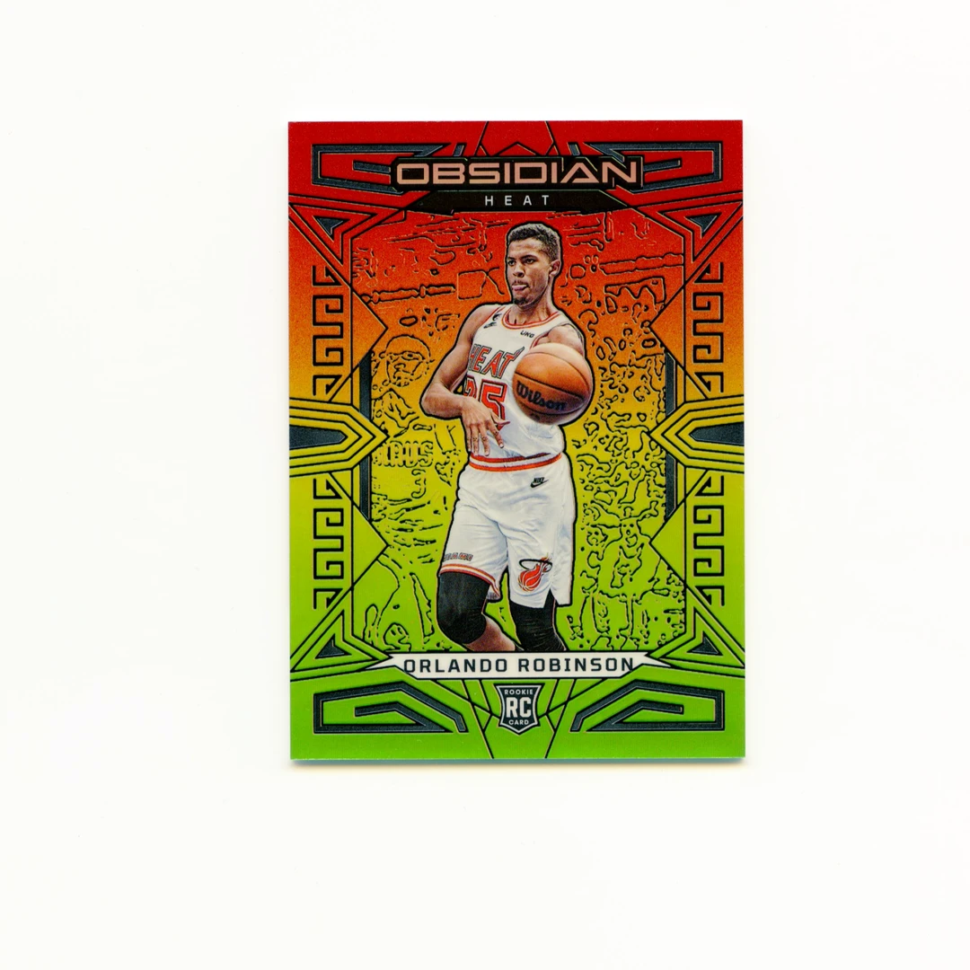 2022-23 帕尼尼 黑曜石系列 奥兰多·罗宾逊 大比例霓虹 球星卡