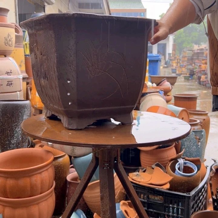 紫砂20CM（含）-50CM（不含）31切角四方