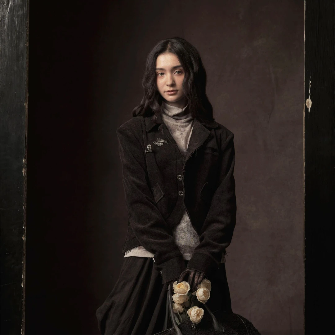 TAM TUAS《伊索尔的旧梦》Count伯爵 雕花绒面破坏西装