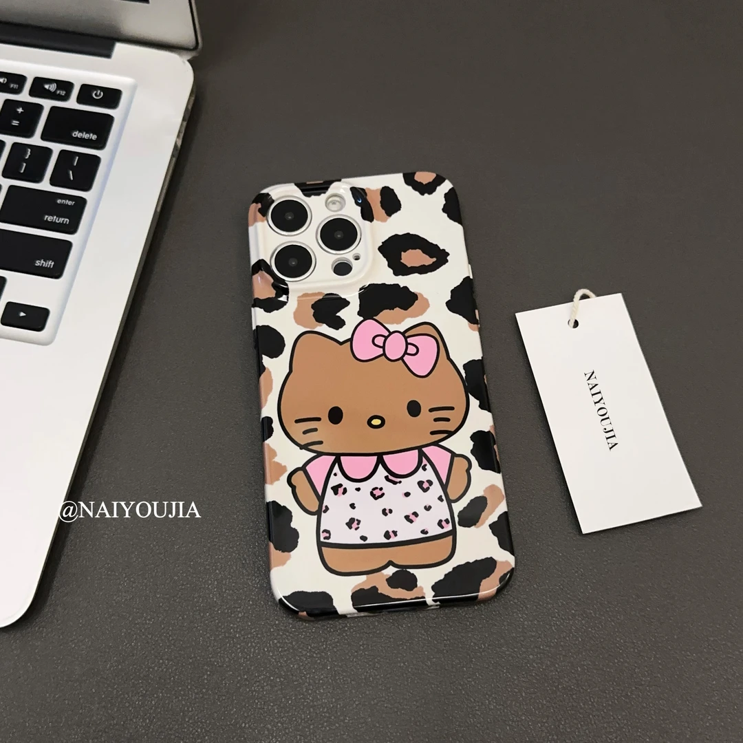 凯蒂猫菲林壳全包防摔华为苹果15pro/iPhone14/13p12手机壳